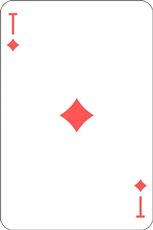 Aceof Diamonds Playing Card PNG Image