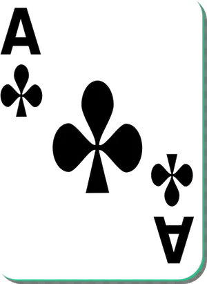 Aceof Spades Playing Card PNG Image