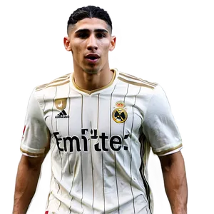 Achraf Hakimi Illustration Png 56 PNG Image