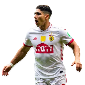 Achraf Hakimi Illustration Png Lcc PNG Image