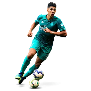 Achraf Hakimi Portrait Png 24 PNG Image