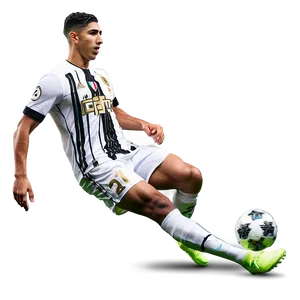 Achraf Hakimi Signature Move Png 77 PNG Image