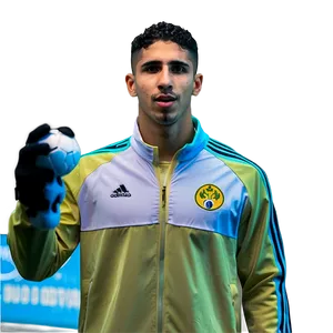 Achraf Hakimi Training Session Png 85 PNG Image