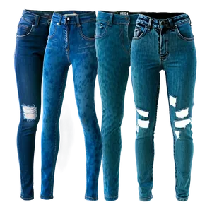 Acid Wash Skinny Jeans Png 24 PNG Image