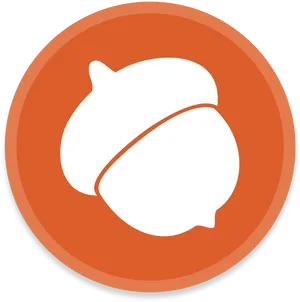 Acorn Icon Graphic PNG Image