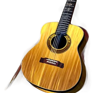 Acoustic Guitar And Vinyl Record Png Bsi PNG Image