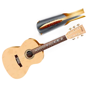 Acoustic Guitar Outline Png 06122024 PNG Image