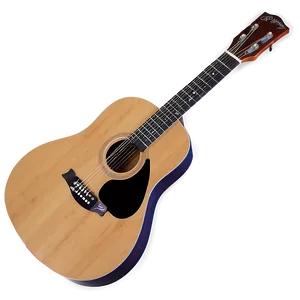 Acoustic Guitar With Pick Png Juj PNG Image