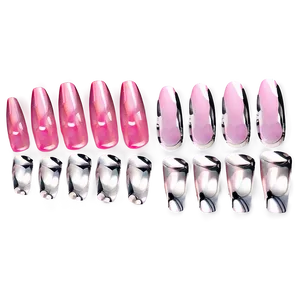 Acrylic Nails Design Ideas Png Pvm91 PNG Image