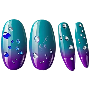 Acrylic Nails For Summer Png 06202024 PNG Image