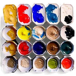 Acrylic Paint Palette Png Agl PNG Image