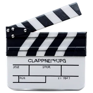 Action Movie Clapperboard PNG 36 PNG