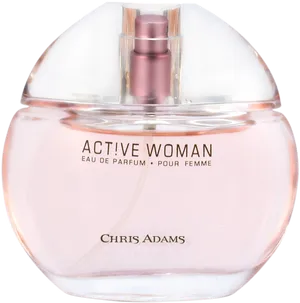 Active Woman Perfume Bottle Chris Adams PNG Image