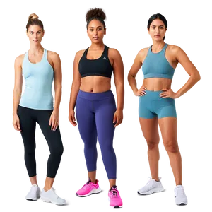 Activewear Selection Png 65 PNG Image