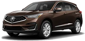 Acura Luxury S U V Brown PNG Image