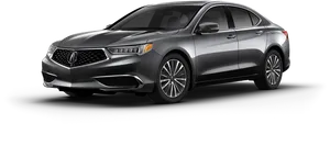 Acura Luxury Sedan Profile View PNG Image