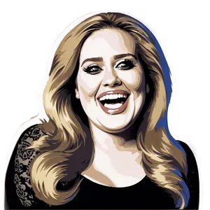 Adele Laughing Png Xpm28 PNG Image