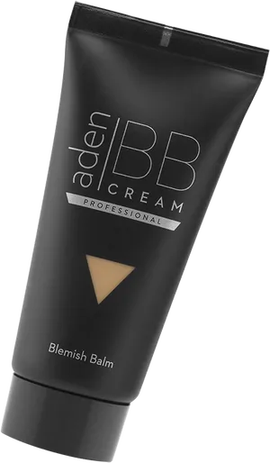 Aden B B Cream Professional Cosmetic Tube PNG Image