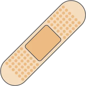 Adhesive Bandage Vector Illustration PNG Image