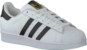 Adidas Superstar Sneaker White Black PNG Image