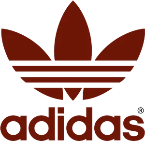 Adidas Trefoil Logo Dark Background PNG Image