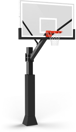 Adjustable Basketball Hoop System PNG Image