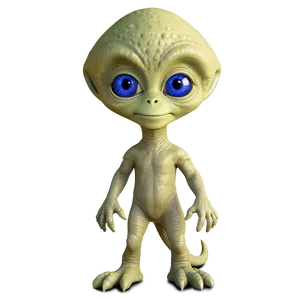 Adorable Alien Cartoon Png 26 PNG Image