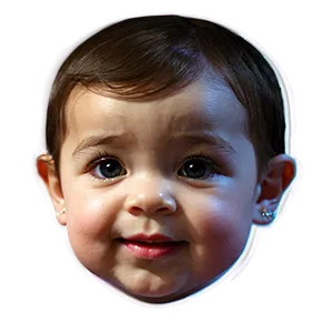 Adorable Baby Girl Png Obm55 PNG Image