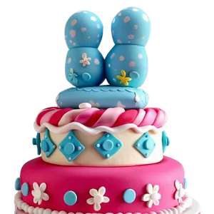 Adorable Baby Shower Cake Topper PNG 46 PNG