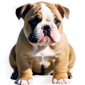 Adorable Bulldog Puppies Png Ppw PNG Image