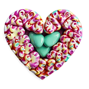 Adorable Candy Heart Png 29 PNG Image