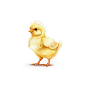 Adorable Chicky Illustration Png 2 PNG Image