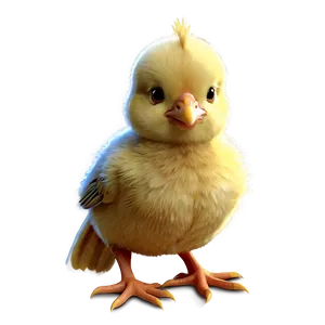 Adorable Chicky Illustration Png Nlq PNG Image