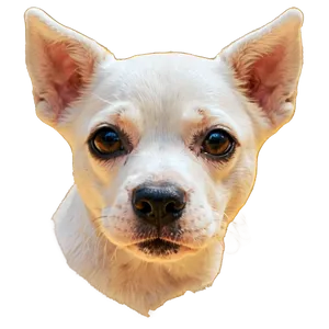 Adorable Dog Face Outline Png Rph PNG Image