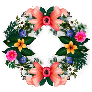 Adorable Floral Design Png Dnr PNG Image