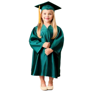 Adorable Kindergarten Cap And Gown Png 69 PNG Image