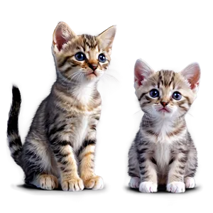 Adorable Kitten Png Cvo PNG Image