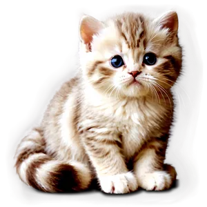 Adorable Kitty Png Pfk PNG Image