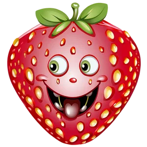 Adorable Strawberry Clipart Png 6 PNG Image