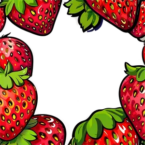 Adorable Strawberry Clipart Png Wkw PNG Image