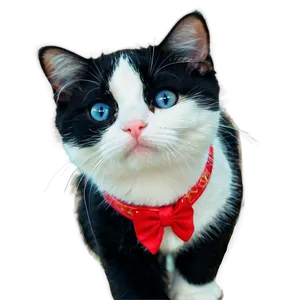 Adorable Tuxedo Cat Picture Png 06262024 PNG Image