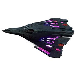 Advanced Starship Model Png Uxb PNG Image