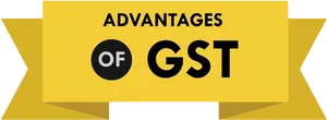 Advantagesof G S T Banner PNG Image