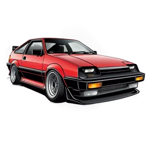 Ae86 Automobile Art Png 11 PNG Image