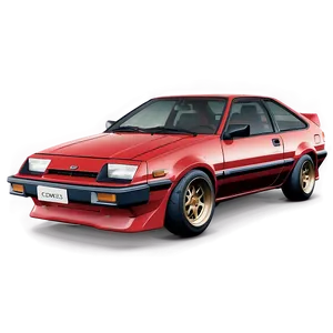 Ae86 Japanese Car Png Kgx PNG Image