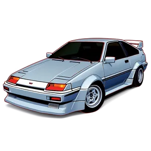 Ae86 Outline Graphic Png 98 PNG Image