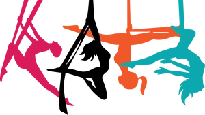 Aerial_ Yoga_ Silhouettes PNG