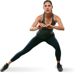 Aerobic_ Exercise_ Pose_ Female_ Fitness_ Entusiast.png PNG Image