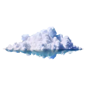 Aesthetic Cloud Over Ocean Scene Png 2 PNG Image