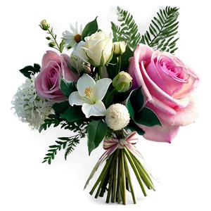 Aesthetic Flowers Bouquet Png Soq59 PNG Image